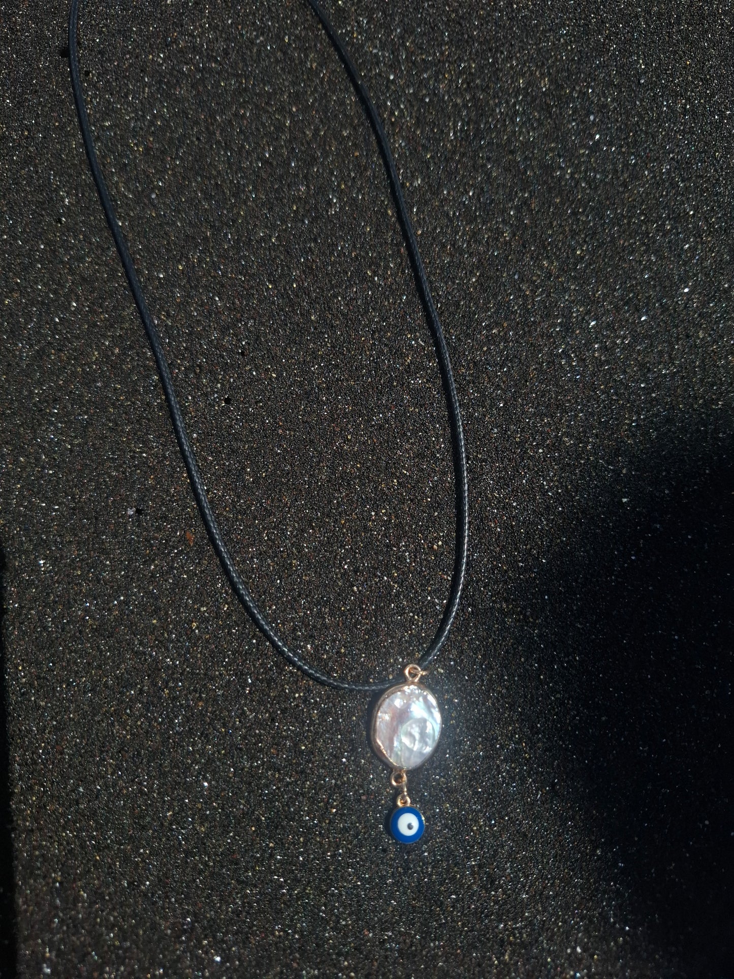 mother of pearl necklace ₊˚⊹♡